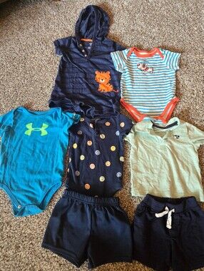 Boys 6-9 Month Summer Bundle Includes Under Armour
